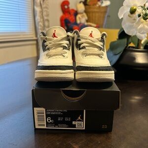 Jordan Retro 3s for Toddlers
